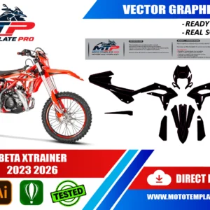 BETA XTRAINER 2023 2026 Vector Template – Image 1